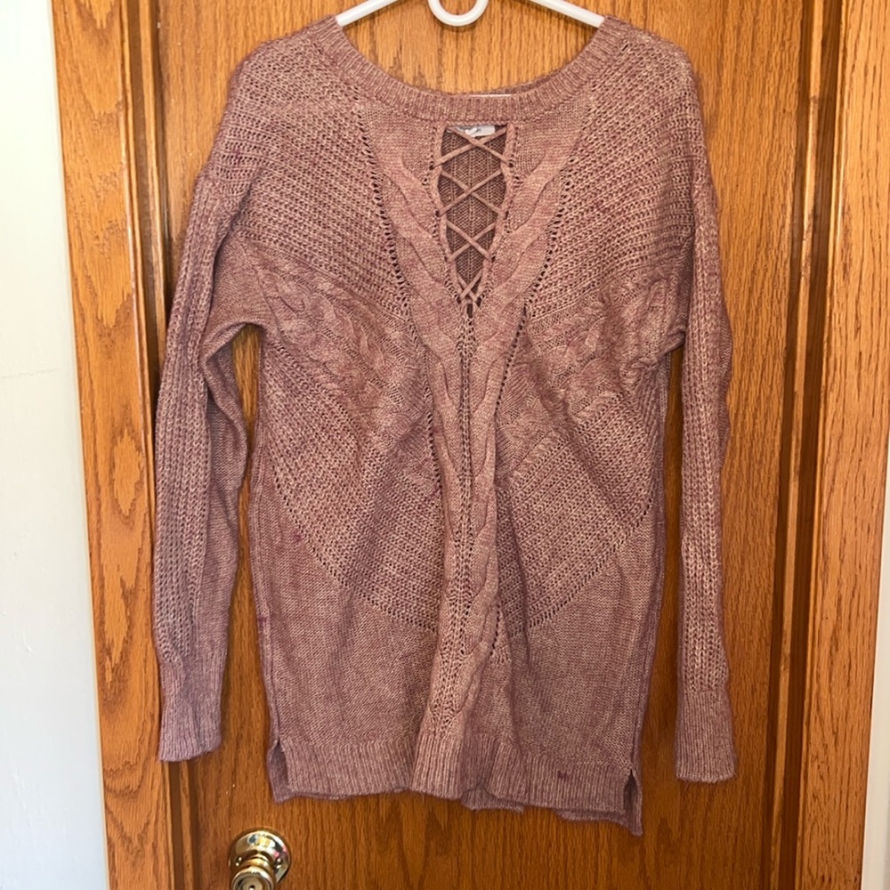 Maurices womens medium pink sweater - Picture 1 of 4